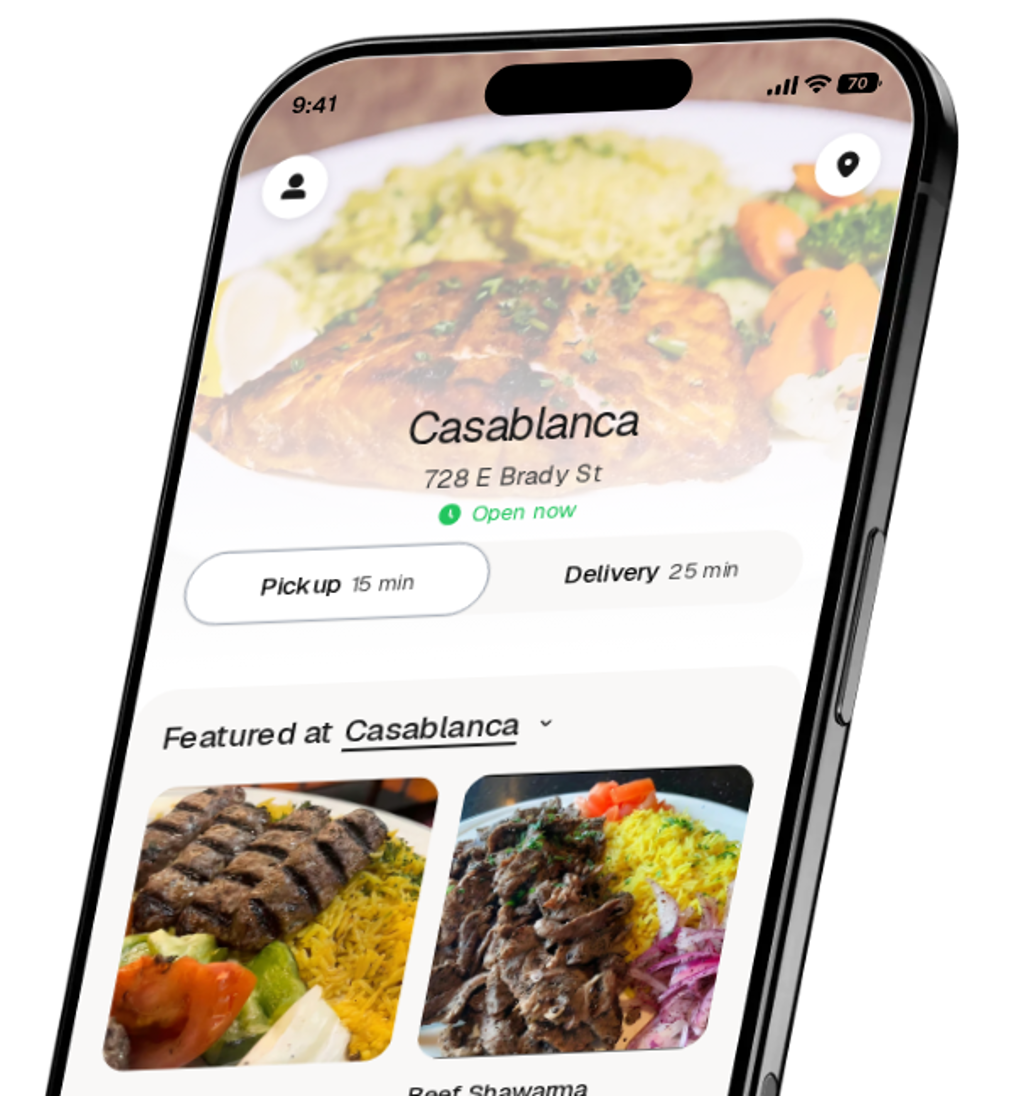 Casablanca app preview